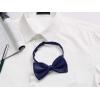 imageAllegra K Pretied Solid Adjustable Bowtie Classic Tuxedo Wedding Bow Ties for MenDark Blue