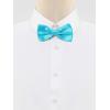 imageAllegra K Pretied Solid Adjustable Bowtie Classic Tuxedo Wedding Bow Ties for MenLake Blue