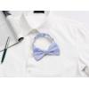 imageAllegra K Pretied Solid Adjustable Bowtie Classic Tuxedo Wedding Bow Ties for MenLavender