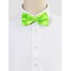 imageAllegra K Pretied Solid Adjustable Bowtie Classic Tuxedo Wedding Bow Ties for MenLight Green