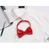 imageAllegra K Pretied Solid Adjustable Bowtie Classic Tuxedo Wedding Bow Ties for MenMaroon