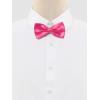imageAllegra K Pretied Solid Adjustable Bowtie Classic Tuxedo Wedding Bow Ties for MenRose Red