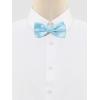imageAllegra K Pretied Solid Adjustable Bowtie Classic Tuxedo Wedding Bow Ties for MenSky Blue