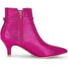 imageAllegra K Womens Pointed Toe Chelsea Kitten Heels Ankle BootsFuchsia