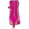 imageAllegra K Womens Pointed Toe Chelsea Kitten Heels Ankle BootsFuchsia