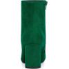 imageAllegra K Womens Pointy Toe Side Zip Block Heel Ankle BootsEmerald Green