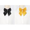 imageAllegra K Womens Pretied Bow Tie with Adjustable Neck Strap Cute Bowtie 2 PcsBlackyellow