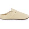 imageAllegra K Womens Suede Clogs Cork Platform Mules with Buckle Slip on SlippersBeige