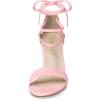 imageAllegra K Womens Tie Up Strappy Heels Light Pink Chunky High Heels Sandal 9 M US