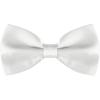 imageAllegra K Pretied Solid Adjustable Bowtie Classic Tuxedo Wedding Bow Ties for MenWhite