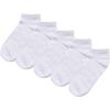 imageAllegra K Womens Socks Athletic Low Cut Ankle Cuff Socks 5 PairsWhite