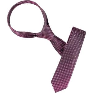 imageAllegra K Fashion Polka Dots Formal Casual Narrow Slim Ties Self Tie Business Necktie for Men One Size Rose Red