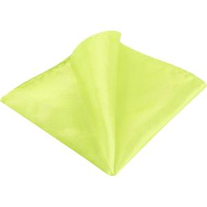 imageAllegra K Mens Pocket Squares Handkerchiefs Solid Color for Wedding PartyBright Yellow