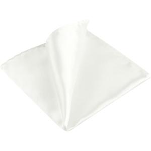 imageAllegra K Mens Pocket Squares Handkerchiefs Solid Color for Wedding PartyCream