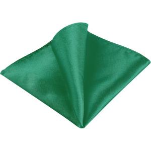 imageAllegra K Mens Pocket Squares Handkerchiefs Solid Color for Wedding PartyDark Green