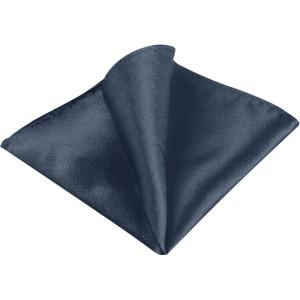 imageAllegra K Mens Pocket Squares Handkerchiefs Solid Color for Wedding PartyNavy Blue