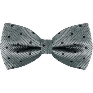 imageAllegra K Mens PreTied Adjustable Polka Dots Neck Ties Tuxedo Work Party Prom BowtieGray