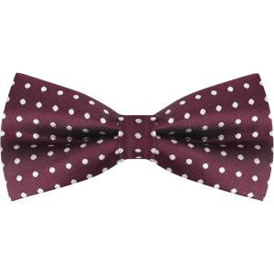 imageAllegra K Mens PreTied Adjustable Polka Dots Neck Ties Tuxedo Work Party Prom BowtieWine Red
