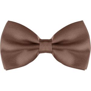 imageAllegra K Pretied Solid Adjustable Bowtie Classic Tuxedo Wedding Bow Ties for MenCoffee