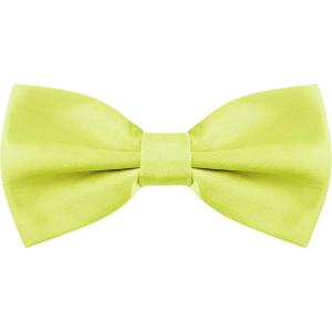 imageAllegra K Pretied Solid Adjustable Bowtie Classic Tuxedo Wedding Bow Ties for MenGreen