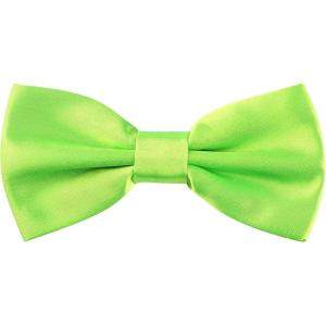 imageAllegra K Pretied Solid Adjustable Bowtie Classic Tuxedo Wedding Bow Ties for MenLight Green