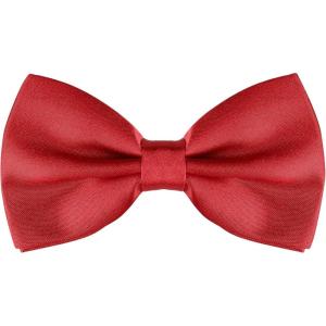 imageAllegra K Pretied Solid Adjustable Bowtie Classic Tuxedo Wedding Bow Ties for MenMaroon