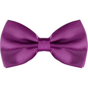 imageAllegra K Pretied Solid Adjustable Bowtie Classic Tuxedo Wedding Bow Ties for MenPurple Red
