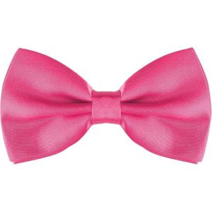 imageAllegra K Pretied Solid Adjustable Bowtie Classic Tuxedo Wedding Bow Ties for MenRose Red