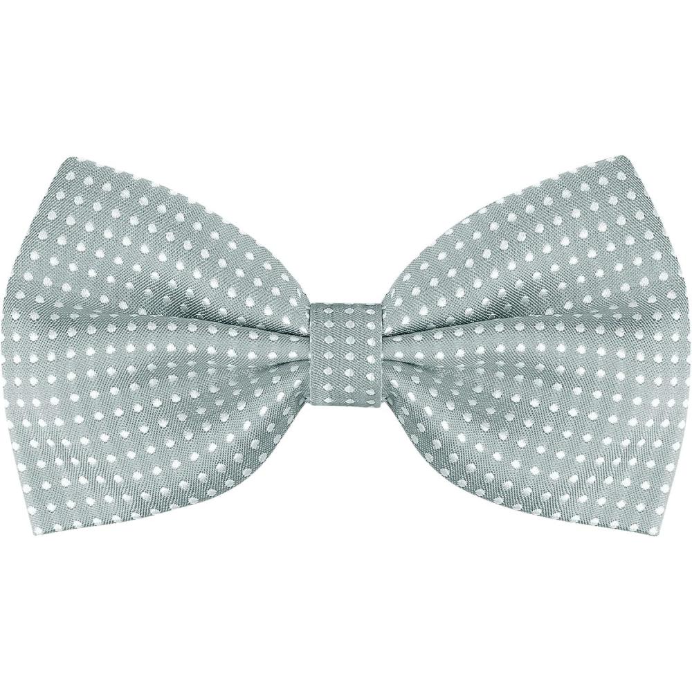 imageAllegra K Mens Polka Dots PreTied Bowknot Bow Ties Work Formal Party Tuxedo BowtiesGray