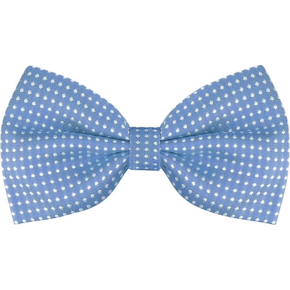 imageAllegra K Mens Polka Dots PreTied Bowknot Bow Ties Work Formal Party Tuxedo BowtiesSky Blue