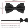 imageAllegra K Mens Polka Dots PreTied Bowknot Bow Ties Work Formal Party Tuxedo BowtiesBlack