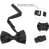 imageAllegra K Mens Polka Dots PreTied Bowknot Bow Ties Work Formal Party Tuxedo BowtiesBlack White