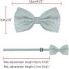 imageAllegra K Mens Polka Dots PreTied Bowknot Bow Ties Work Formal Party Tuxedo BowtiesGray
