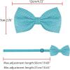 imageAllegra K Mens Polka Dots PreTied Bowknot Bow Ties Work Formal Party Tuxedo BowtiesLake Blue