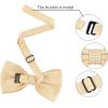 imageAllegra K Mens Polka Dots PreTied Bowknot Bow Ties Work Formal Party Tuxedo BowtiesLight Yellow