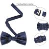imageAllegra K Mens Polka Dots PreTied Bowknot Bow Ties Work Formal Party Tuxedo BowtiesNavy Blue White