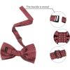 imageAllegra K Mens Polka Dots PreTied Bowknot Bow Ties Work Formal Party Tuxedo BowtiesRed White