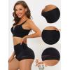 imageAllegra K Womens High Waisted Lace Brief Shapewear Butt Lifter Tummy Control Panties BodyshaperBlack