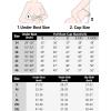 imageAllegra K Womens Lace Bra Sets Minimizer Adjustable Wide Straps Full Coverage Wirefree Bra and Panty