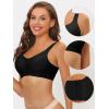 imageAllegra K Womens Minimizers Bras No Show Smooth Comfort Adjustable Wide Straps Wireless Battles