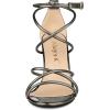 imageAllegra K Womens Open Toe Strappy Straps Stiletto Heel Gunmetal Sandals 85 M US