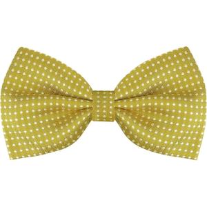 imageAllegra K Mens Polka Dots PreTied Bowknot Bow Ties Work Formal Party Tuxedo BowtiesDeep Yellow