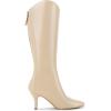 imageAllegra K Womens Pointed Toe Stiletto Heel Knee High BootsBeige