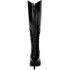 imageAllegra K Womens Pointed Toe Stiletto Heel Knee High BootsBlack