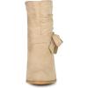 imageAllegra K Womens Slouch Chunky Heel Ankle BootsBeige