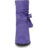 imageAllegra K Womens Slouch Chunky Heel Ankle BootsDark Purple