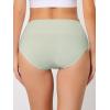 imageAllegra K Underwear for Women High Waist Shaping Tummy Control Panties Breathable BriefGreen