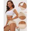 imageAllegra K Womens Hipster Seamless Breathable Underwear Ice Silk Moisture Wicking BriefsBeige