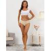 imageAllegra K Womens Hipster Seamless Breathable Underwear Ice Silk Moisture Wicking BriefsBeige