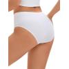 imageAllegra K Womens Hipster Seamless Breathable Underwear Ice Silk Moisture Wicking BriefsWhite
